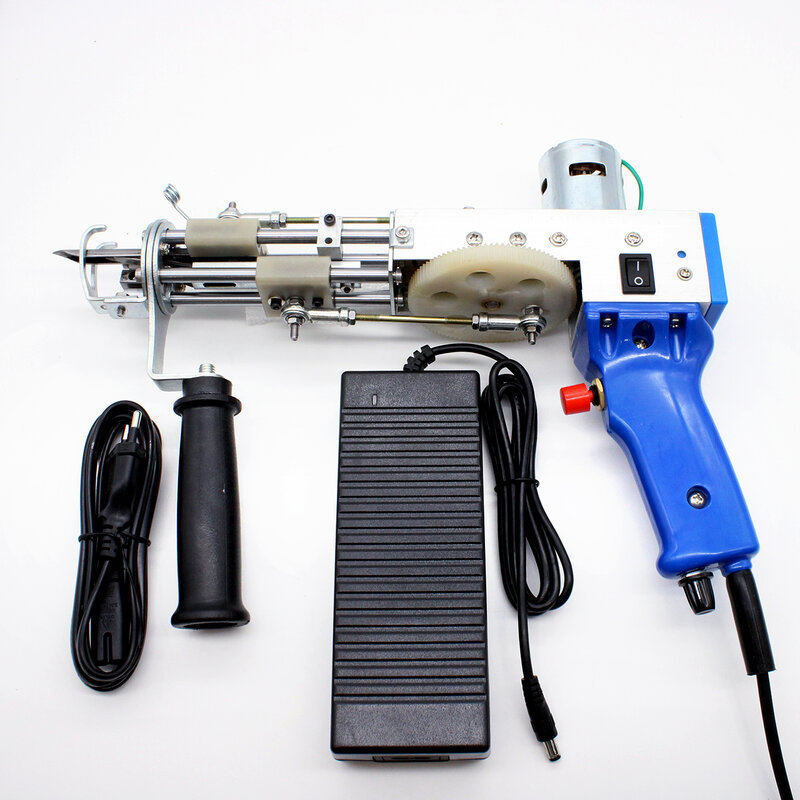 Elektrische Tapijt Tuften Pistool Hand Gun Tapijt Weven Massaal Machines Cut Stapel TD-01