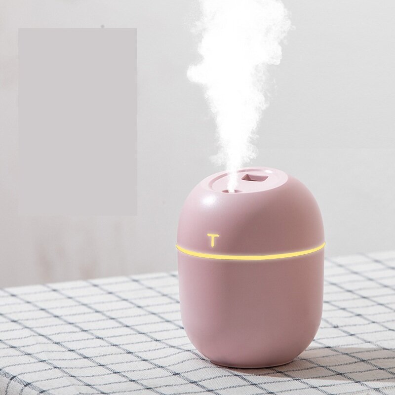 Mini humidificador de aire portátil, difusor ultrasónico de aceites esenciales, fabricante de niebla USB, humidificadores de aromaterapia para el hogar, 220ML, nuevo