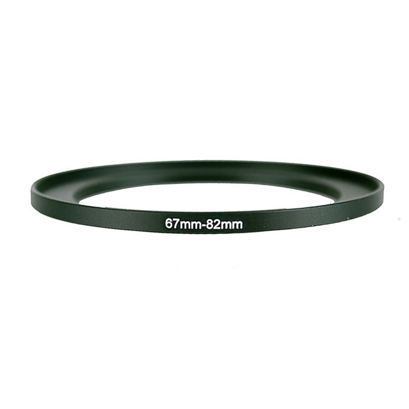 Adaptador de anillo de Metal para filtro de lente de 67mm-82mm 67-82mm 67 a 82 Step Up, color negro
