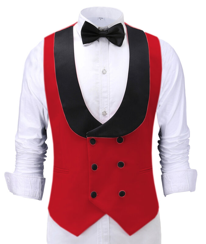 Colete masculino fino ajuste lazer algodão terno masculino cavalheiro beckham negócios colete masculino preto para padrinhos de casamento (tamanho personalizado)