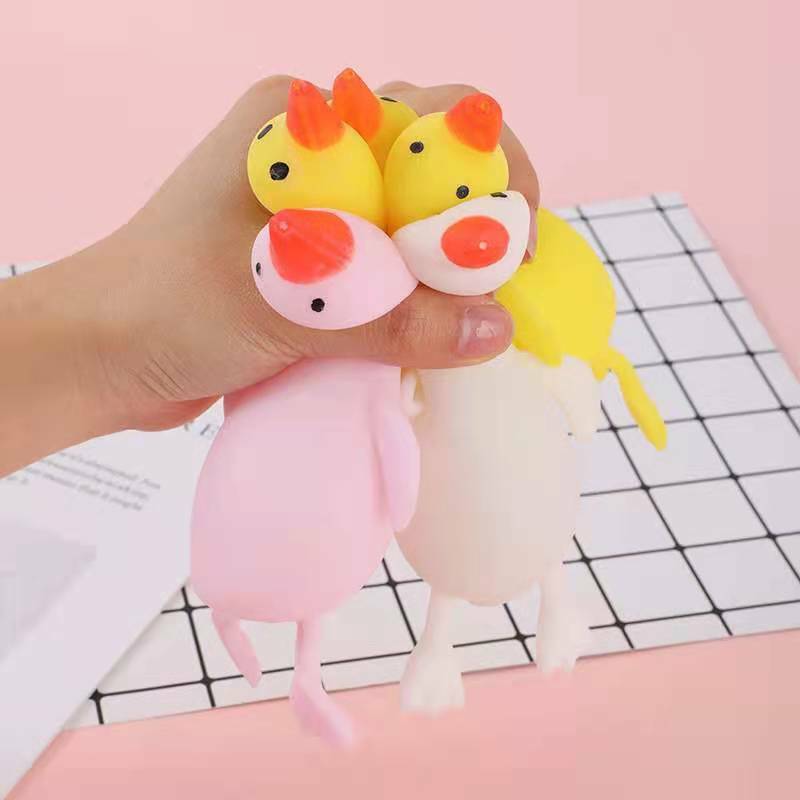 Stress Reliever losowe zabawy zabawki zwierzątka Stress Relief wycisnąć antystresowe zabawki prezenty dla dzieci i dorosłych