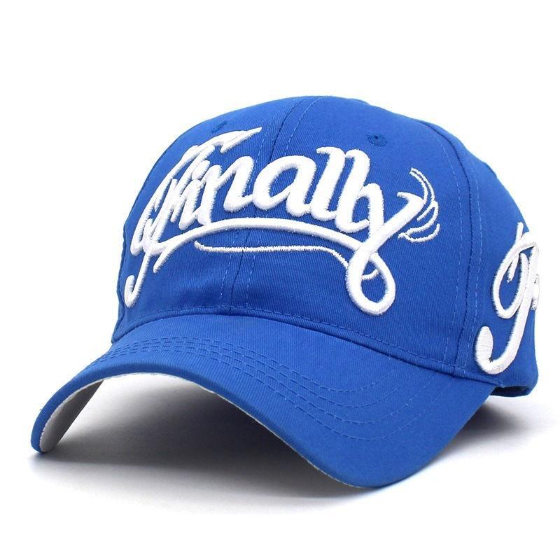 Boné de beisebol de algodão masculino e feminino, chapéu snapback ajustável, carta bordada, quatro estações, 206