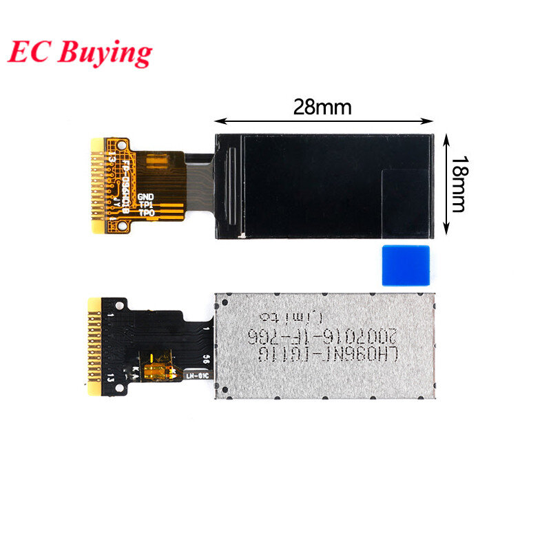 0.96 "wyświetlacz IPS 0.96 Cal ekran wyświetlacz TFT LCD moduł 80*160 ST7735 napęd IC 3.3V 13PIN SPI HD w pełni kolorowy dla modułu lcd