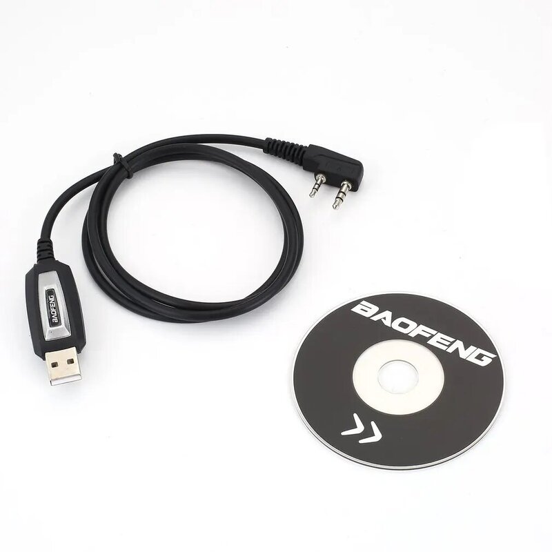 USB Кабель для программирования/шнур CD-драйвер для ручного приемопередатчика Baofeng, для ручного приемопередатчика, для Baofeng, 1/2/1/2/1/2/1
