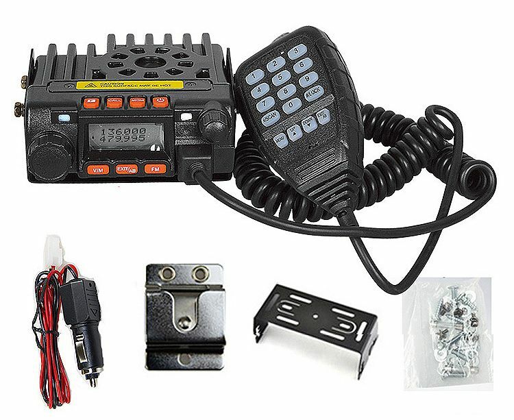 2022.วิทยุมือถือขนาดเล็ก Dual Band KT-8900 qyt 25W walkie talkie 136-174MHz 400-480MHz Mobile Transceiver