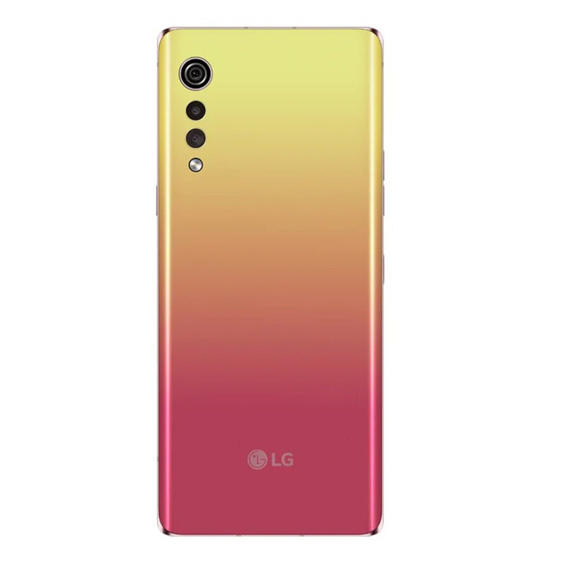 Téléphone portable LG VELVET G9 G900TM G900N 5G 6,8 pouces NFC 6 Go + 128 Go 48 MP+16 MP Octa Core Android SmartPhone Téléphone portable 4G LTE 1/2 Sim