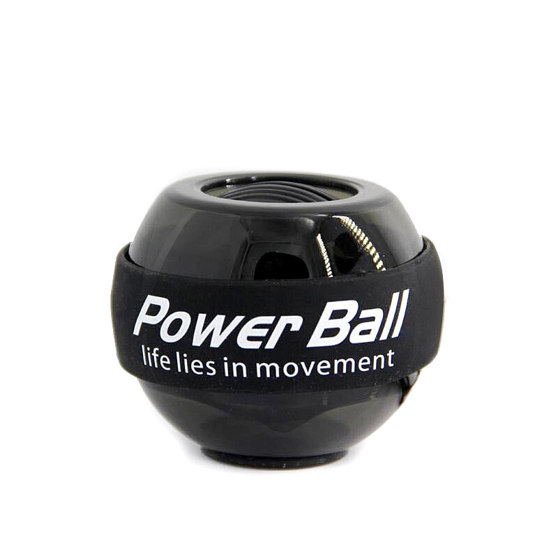 Bola de energia para exercício muscular, equipamento fitness de arco-íris com led, treinador, relaxamento, giroscópio, exercitador para braço