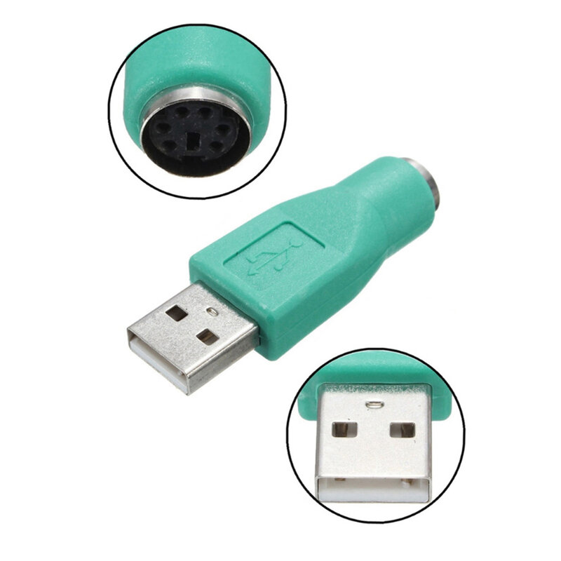 Bàn Phím Chuột Vi Tính Đến USB Nam Bộ Chuyển Đổi Kết Nối Cho PS2 Cắm Cáp