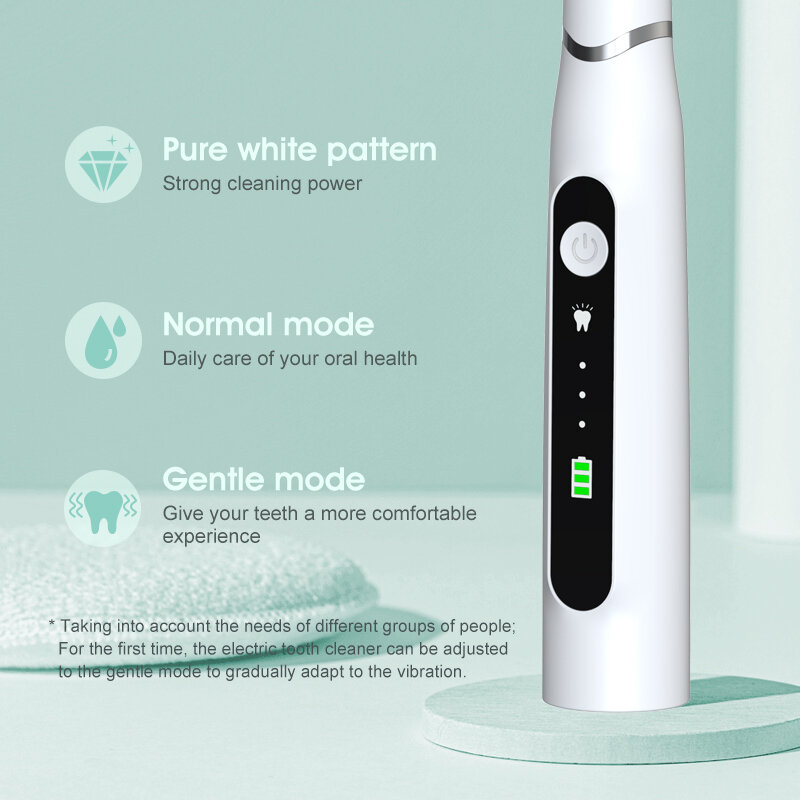 Ультразвуковой Электрический отбеливатель зубов Ultra sonic, набор для отбеливания зубов, средство для чистки зубов, уход за полостью рта