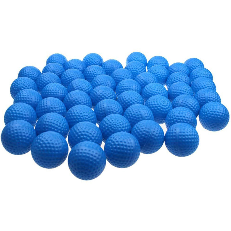Crestgolf bola de golfe de plástico transparente, durável, oco, 4 cores, para treinamento