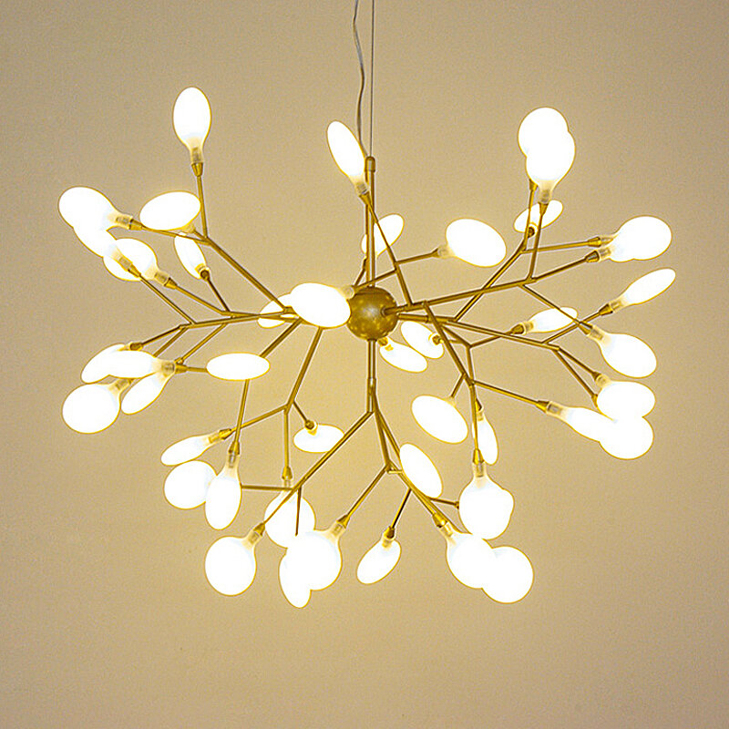 โมเดิร์น LED Firefly โคมไฟระย้าจี้โคมไฟระย้า Luster สำหรับห้องนั่งเล่นห้องนอนห้องครัวในร่มโคมไฟไฟ