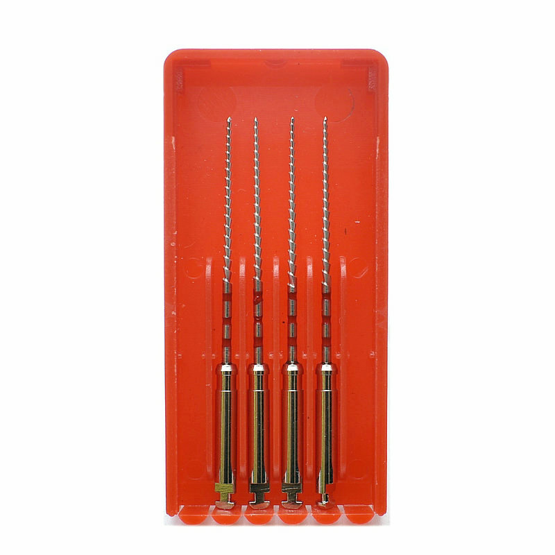 Dental Gutta Condensor Stainless Steel Plugger For Root Canal Filling Clinic Lab Material 4Pcs In Pack