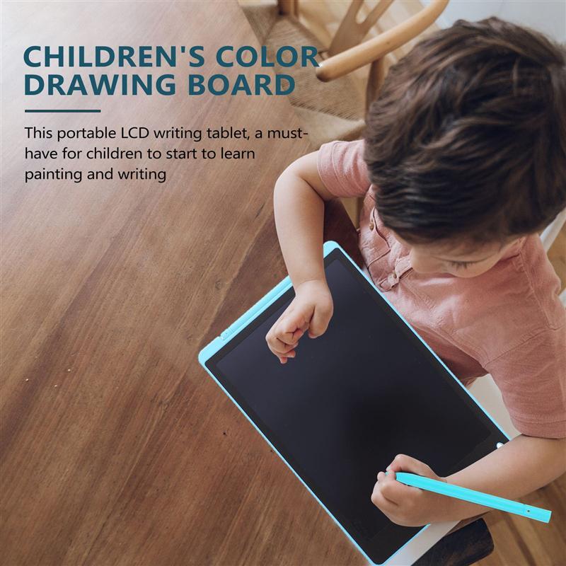 Planche à dessin LCD pour enfants, tablette, écriture, brouillon, peinture, grand, 12 pouces