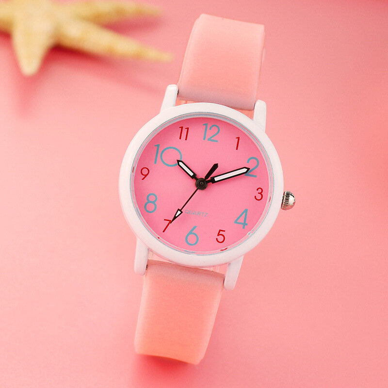 Moda Glow zegarki dla dzieci dzieci Cute Cartoon silikonowy pasek świetlny dziewczyny cyfrowy zegarek chłopcy Reloj Infantil zegarki na rękę