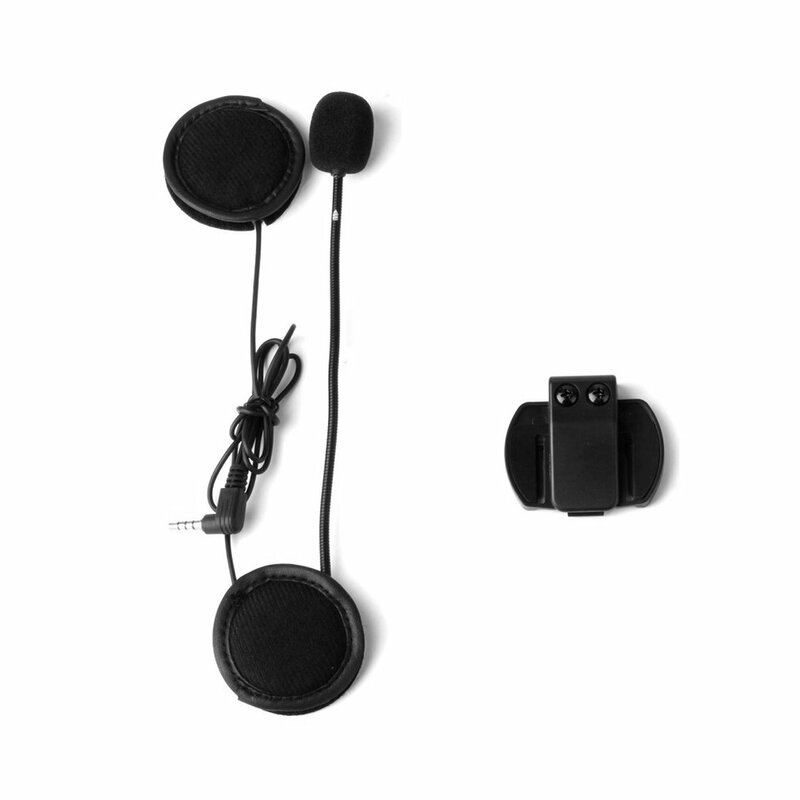 Mikrofon Lautsprecher Headset V4/V6 Sprech Universal Headset Helm Intercom Clip Für Motorrad Gerät