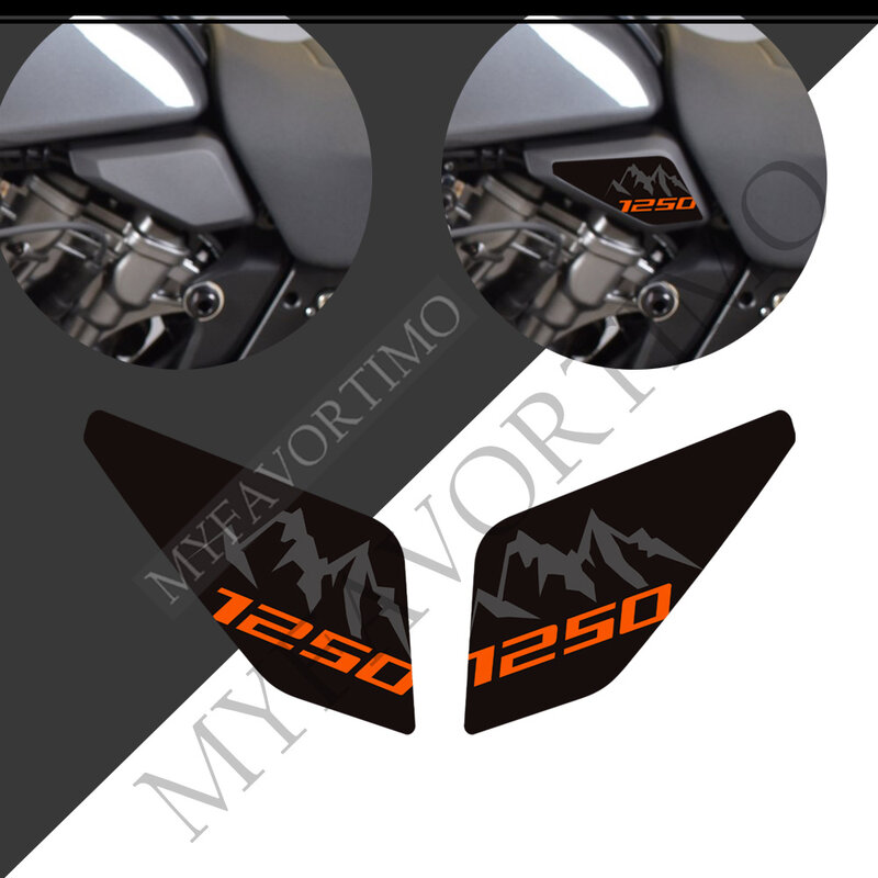 2020 2021 2022 Stiker Pelindung Bantalan Tangki Sepeda Motor Decal Lutut Kaca Depan Kaca Depan Petualangan untuk HARLEY Pan America 1250