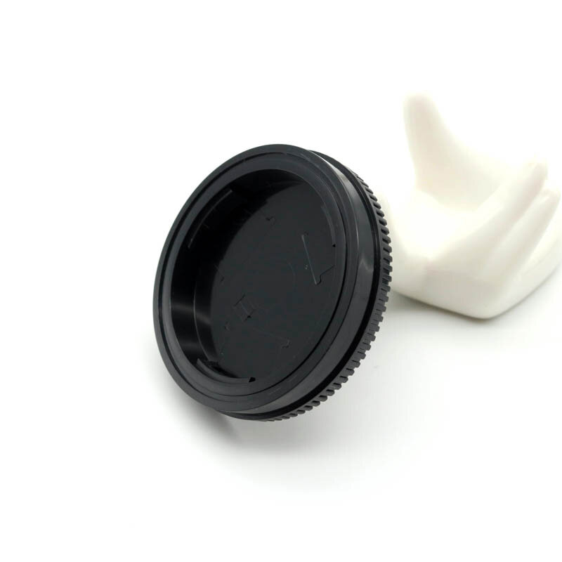 Tylny obiektyw czapki z plastikowym logo „ NEX ”czarne dla SONY E / FE mocowanie obiektywu