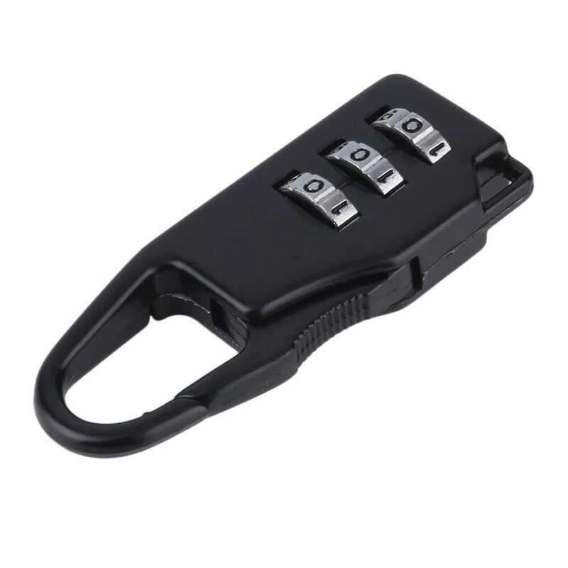 Neue ankunft 1 stücke Sicherheit 3 Kombination Reise Koffer Gepäck Tasche Code Lock Zipper Padlock hot