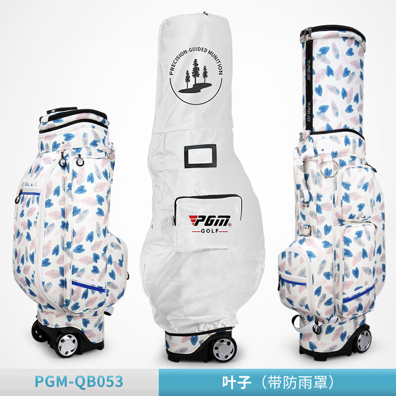 Conjunto completo de tacos de golfe padrão, bolsa de golfe com capa de chuva para senhora