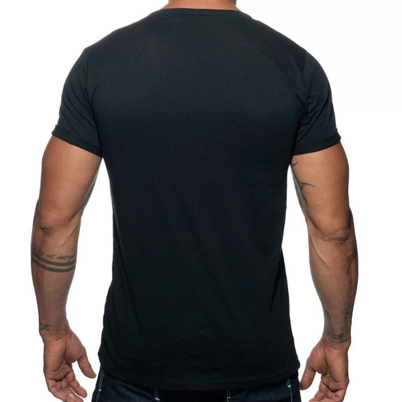 SEMIR kaus katun pria, atasan kaos kasual leher o regang baru 2023 sederhana untuk lelaki