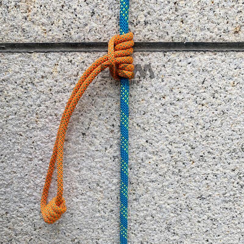 Escalada corda prusik loop ao ar livre montanhismo proteção de segurança acessórios 6mm resistência de alta elasticidade wearable durável