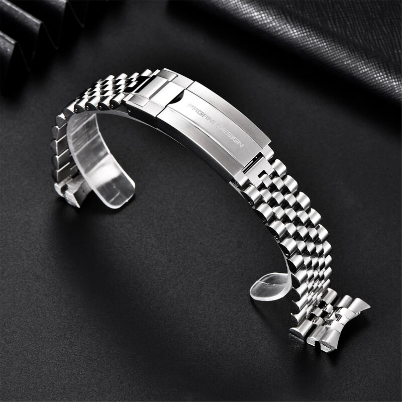 Pagani Design Original für pd1661, pd1662.pd1651 Uhr 316l Edelstahl band Armband Jubiläums armband Breite 20mm, Länge 220mm