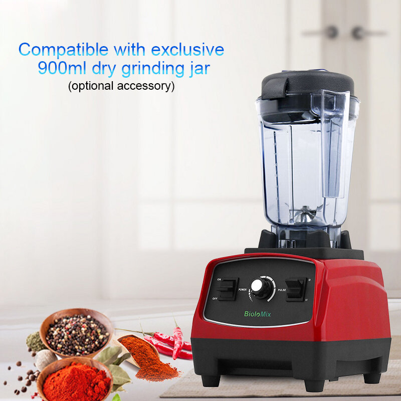 Bpa Gratis 3HP 2200W Zware Commerciële Grade Blender Mixer Juicer High Power Keukenmachine Ijs Smoothie Bar Fruit blender