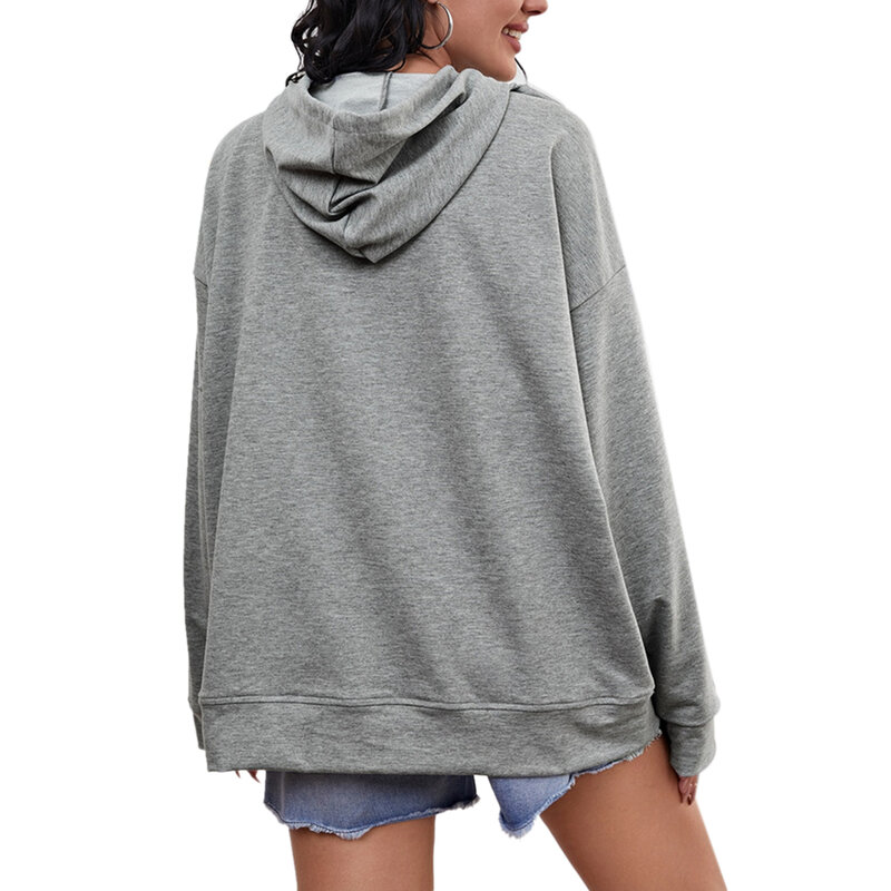 Sweat-shirt à capuche à manches longues pour femmes, nouveau Style décontracté avec lettres imprimées, couleur arc-en-ciel assortie, 2020