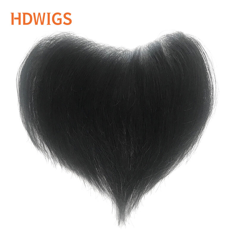 Perucas de cabelo humano estilo V para homens, sistema de alta qualidade, peruca de prótese capilar, cabelo humano 100%