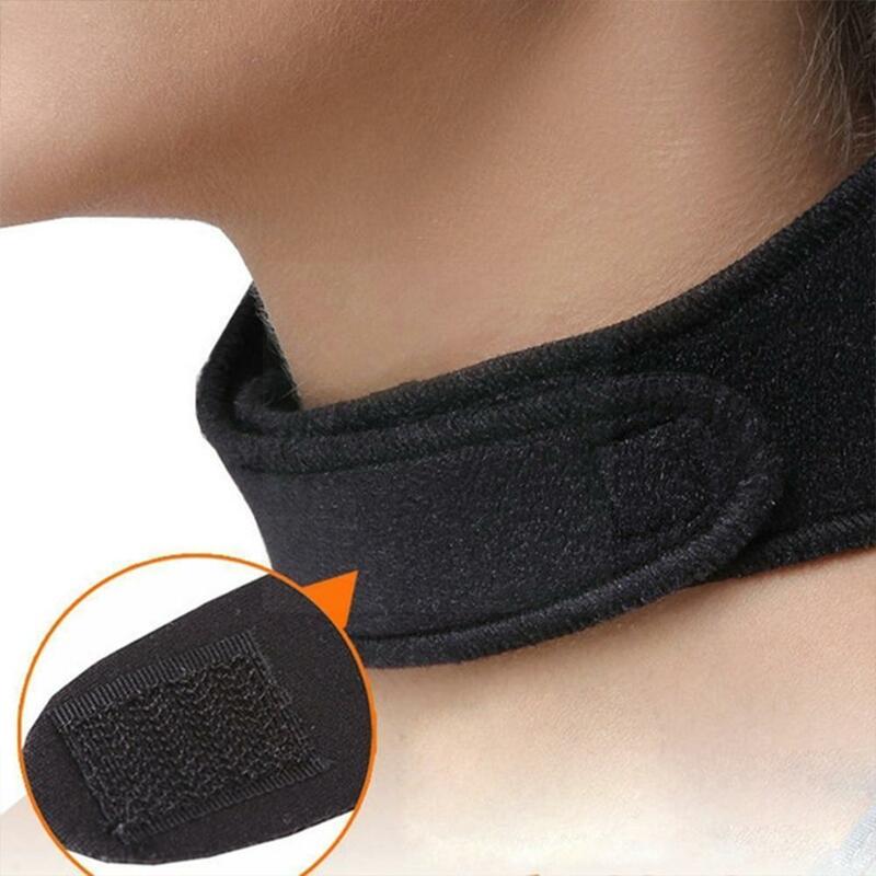 Massaggiatore per il collo della protezione del collo terapia magnetica autoriscaldante supporto per massaggiatore termico protezione per il collo cintura autoriscaldante per il collo
