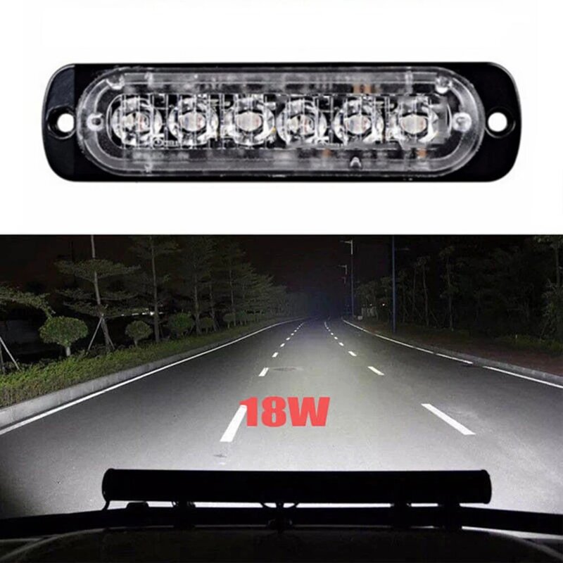 4W 12v listwa świetlna LED robocza lampa do jazdy światła przeciwmgielne do samochodów terenowych SUV ciężarówki łodzi reflektory LED światła do jazdy dziennej