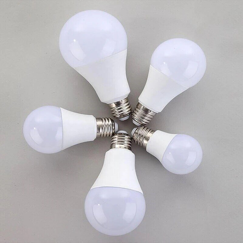 Inda-Ampoule LED Blanc Naturel, 4000K, Blanc Chaud, 6500K, 3000 V, 110V, 220V, 5W, 7W, 9W, 12W, 15W, Moteurs à T-shirts d'Massage, Lampe Boule