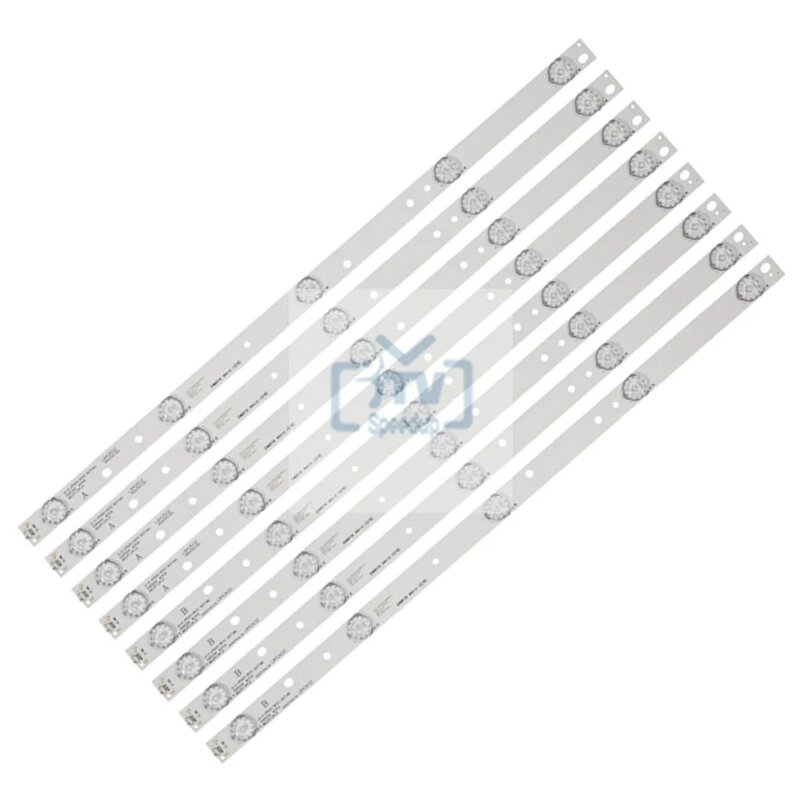 8Pcs LED Strip untuk PHI Bibir 50 Inci JS-D-JP5020-A51EC B51EC D50-F2000 LED50FHDS E50F2000