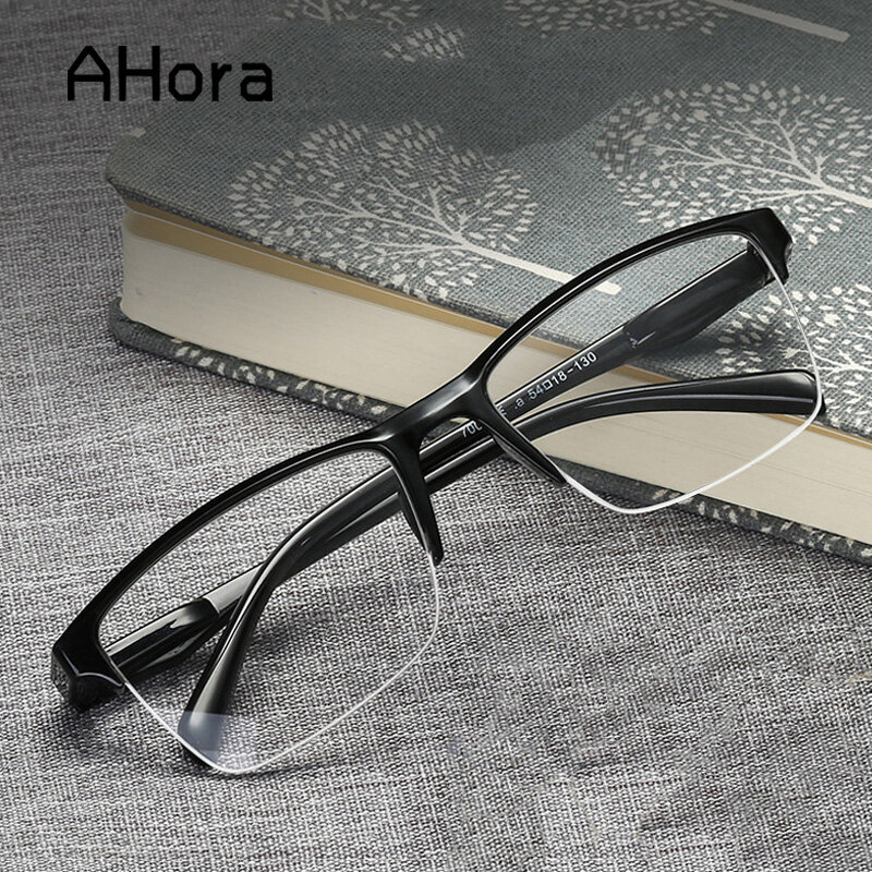 Aore – lunettes de lecture à demi-monture carrée ultralégères pour hommes et femmes, presbytes + 0.25 0.5 0.75 1 1.25 1.5 2 1.75 2.25 3