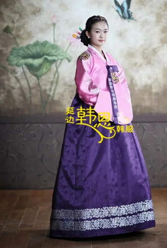 Robe Hanbok, Costume de cérémonie traditionnel coréen, Costume Royal coréen