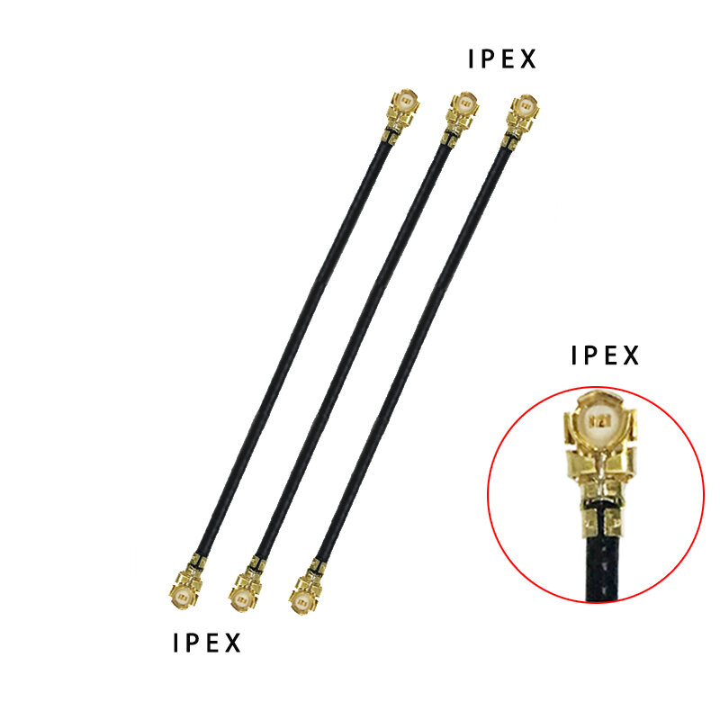 5PCS IPEX para IPEX cabo de extensão wifi pigtail Ufl IPX IPEX para Ufl./IPX conector RF1.37 Pigtail cabo para router 3g 4g modem