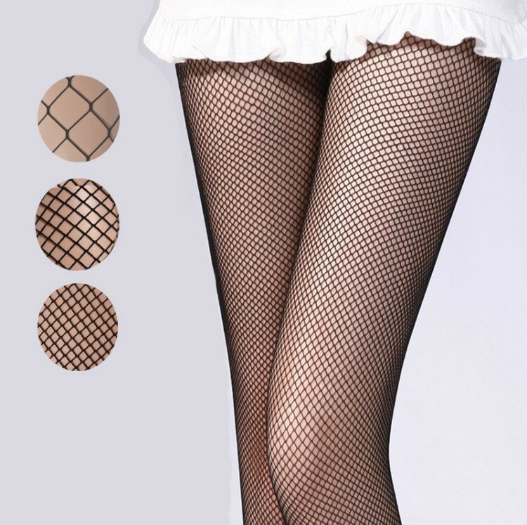 Women Fishnet Sexy Stockings Multicolor Plus Size Pantyhose Colored Mesh Red  Fishnets Tights Anti Hook Nylon Panty