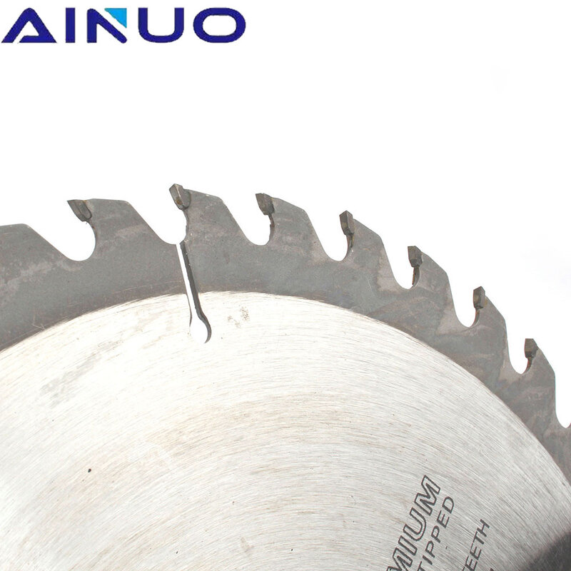 Hoja de sierra Circular de carburo de 8 "y 200mm, disco de corte TCT, herramienta de carpintería para Metal y aluminio, 40/60 dientes