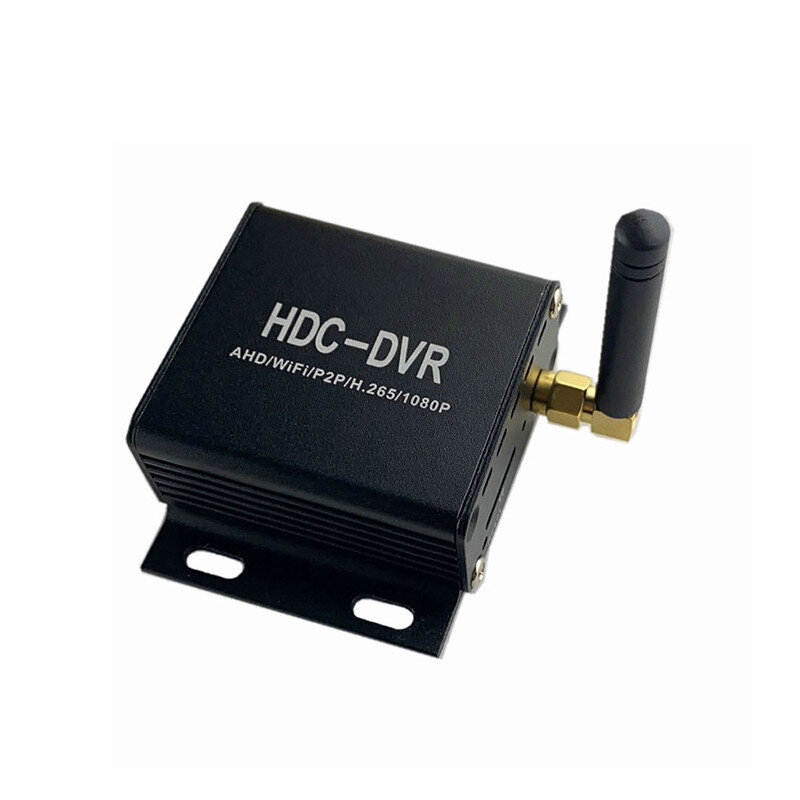 Kendaraan 1 Saluran Mini AHD/TVI/CVI HDC DVR Wifi Kamera Jaringan Mobile DVR H.265 Sistem CCTV AHD 720P 960P 1080P DVR Perekam