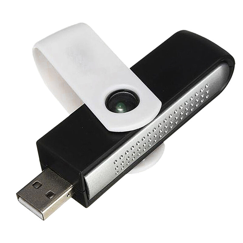 Портативный поворотный USB-ионизатор для автомобиля, ионизатор кислорода