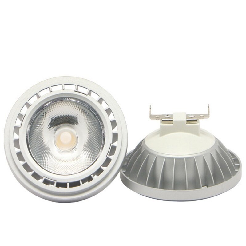 Lámpara LED regulable G53 GU10 AR111, SMD3030, 12w, 15w, QR111, ES111, foco de luz de rejilla, AC85-265V