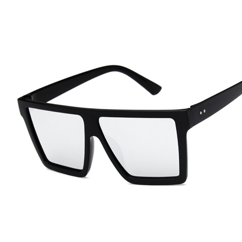 빈티지 특대 사각형 선글라스 럭셔리 브랜드 블랙 레오파드 큰 프레임 태양 안경 여성 음영 Coulos