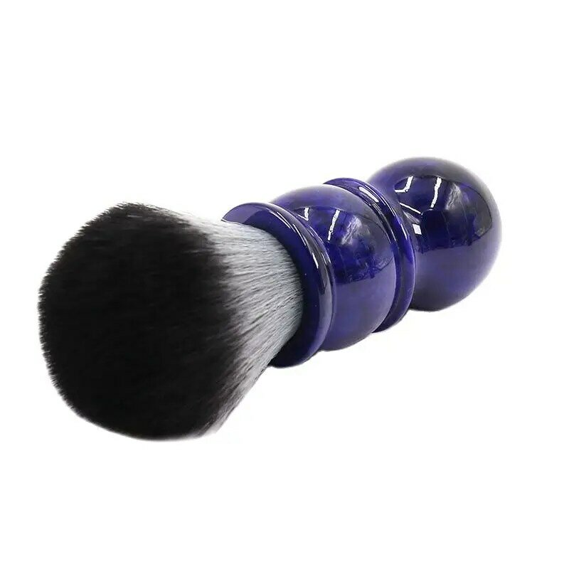 Yaqi-Escova De Barbear Para Homens, Cor De Lobo De Madeira, Cabelo Sintético, 24mm