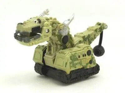 合金の車のモデルdinotrux赤恐竜おもちゃの車トラック