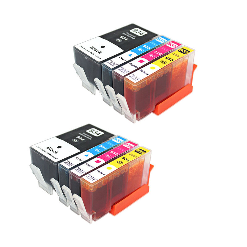 Cartuchos de tinta para impresora HP934XL, recambio de tinta Compatible con HP 935XL 934, 934XL, 935XL, hp934, HP Officejet Pro 6812, 6830, 6815, 6835, 6230, 6820