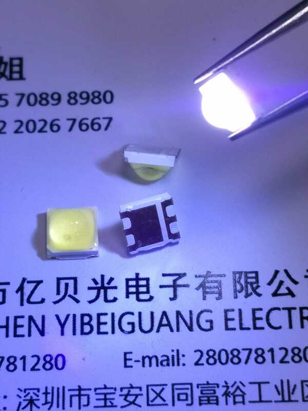 Cuentas de parche LED de temperatura de Color, lámpara inteligente de fototerapia, accesorios para máquina de uñas, 5050 violeta, 2W, 365NM/395NM
