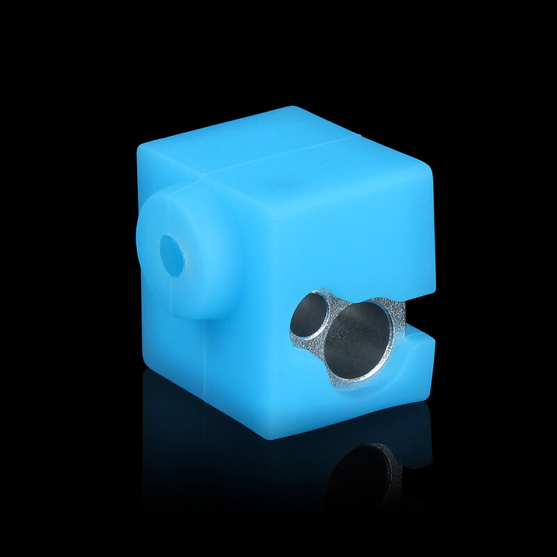 3DSWAY 3D Drucker Teile Heizung Block E3D V5 Hotend Extruder Heizung Aluminium Block Silikon Socke für Anycubic I3 Mega/Chiron
