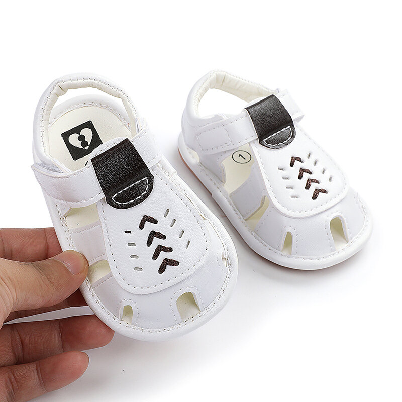 Sandálias masculinas para bebês, sapatos da moda para meninos com sola macia e casual, novo, 2020
