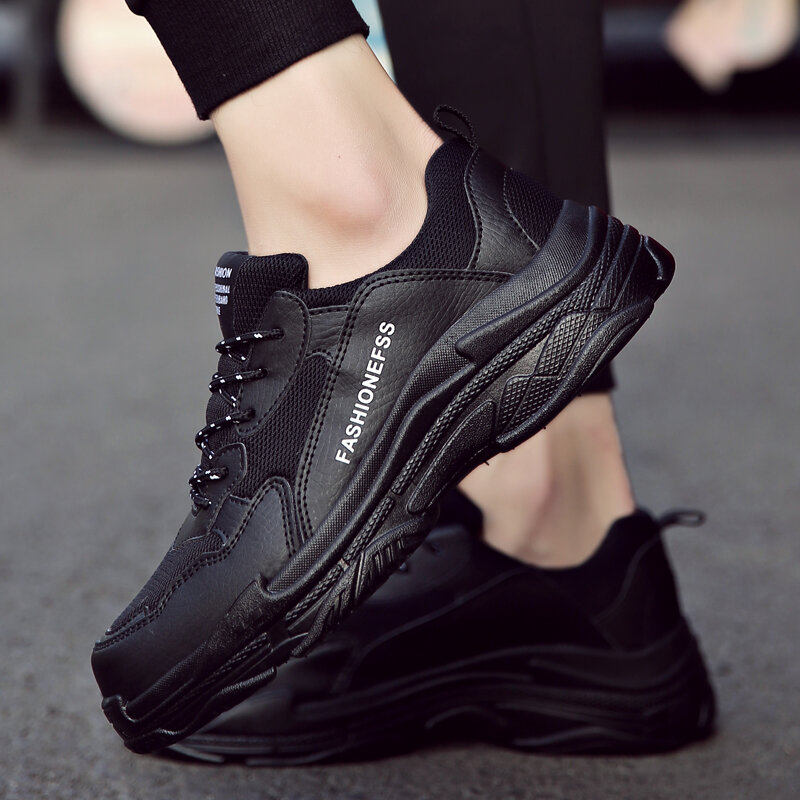 Men's Casual Shoes Rubber Hard-Wearing  Fashion Man Sneakers Outdoor Non-slip Breathable Man Walking Shoes Trend Men Shoes