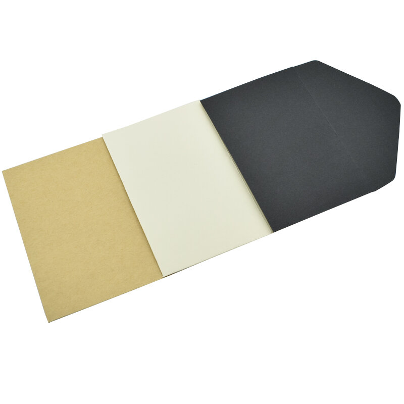 20PCS Small Vintage Classical Blank Paper Envelopes White Black Kraft Mini Window Envelope Write Letters Tools Gift Card Holder